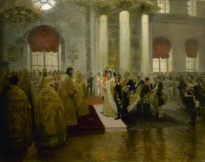 Венчание Николая II и великой княжны Александры Федоровны